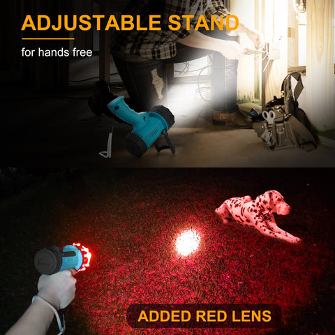 YIERBLUE compact handheld spotlight ideal for camping and boating