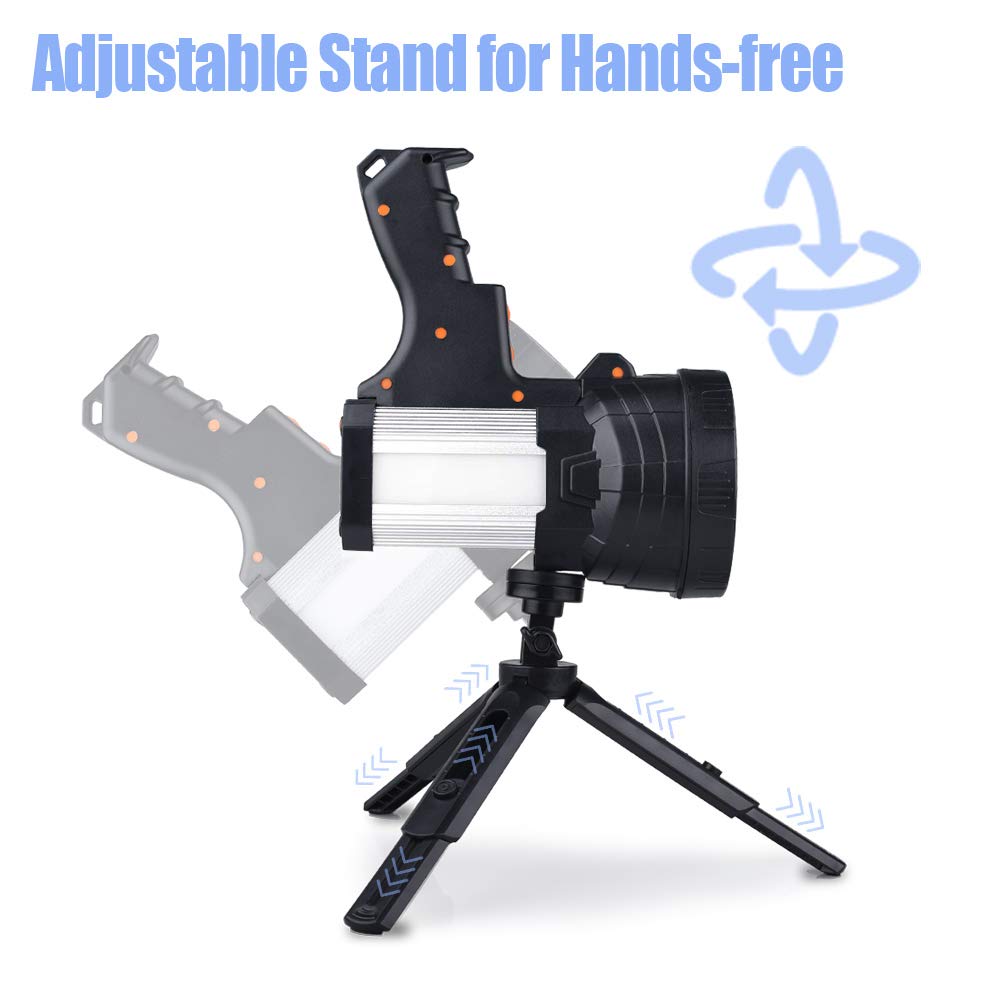 YIERBLUE Spotlight durable construction with military-grade materials for rugged environments