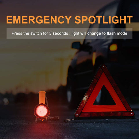 YIERBLUE Spotlight floats on water for easy retrieval after splashes