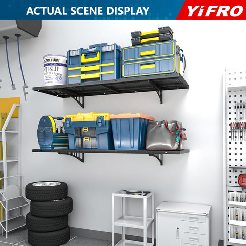 YIFRO easy-install kit enables quick setup on wood or concrete.