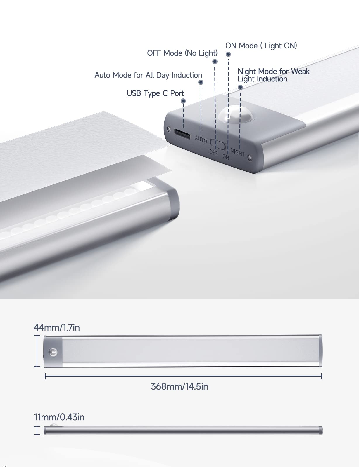 The YIGER magnetic absorption offers tool-free installation on metal surfaces.