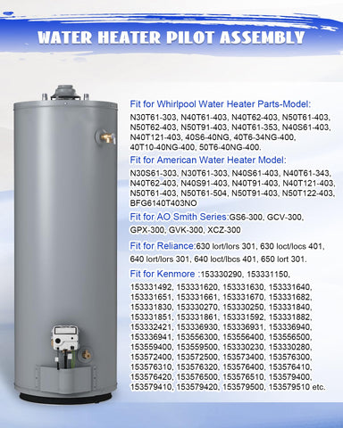 YIGUCS pilot assembly compatible with Reliance units supports steady heating performance