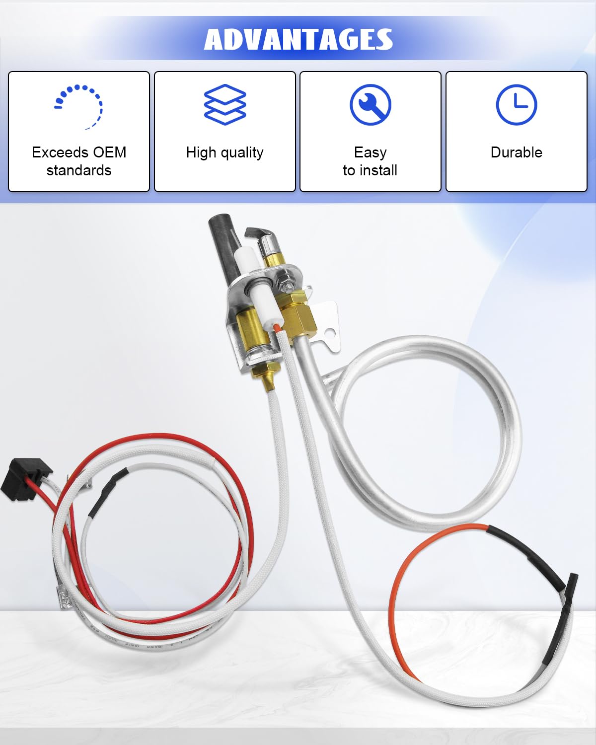 YIGUCS closeup of pilot components highlights corrosion-resistant parts for longevity