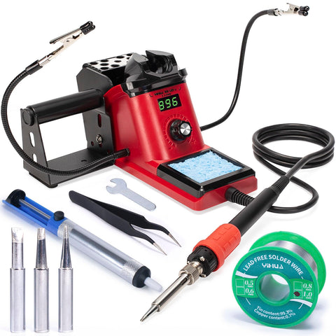 YIHUA 926 III soldering station front LED display for precise temperature monitoring.