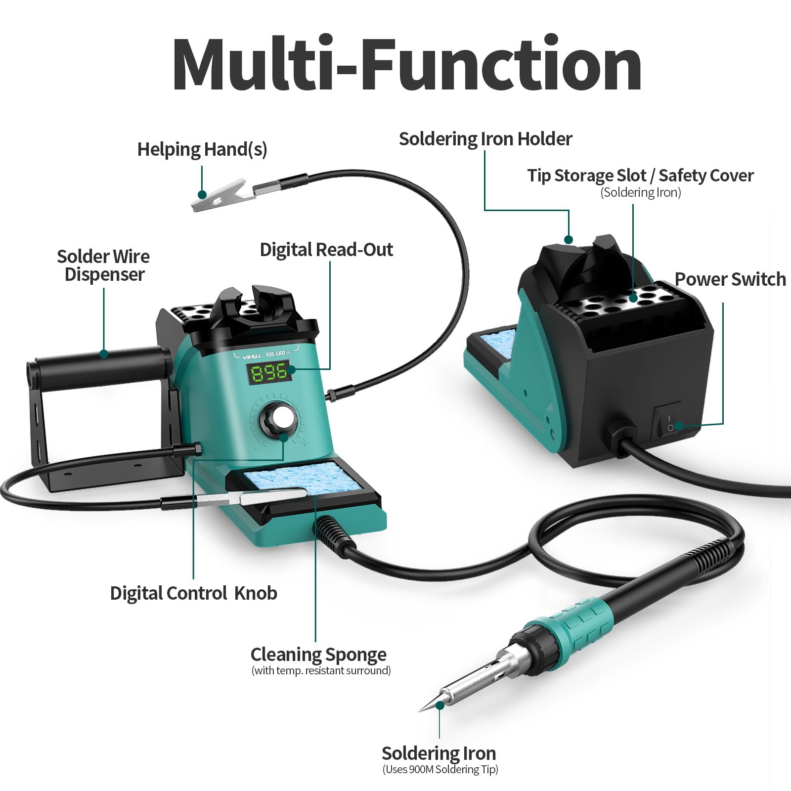 YIHUA 926 III helping hands stabilizing boards during work