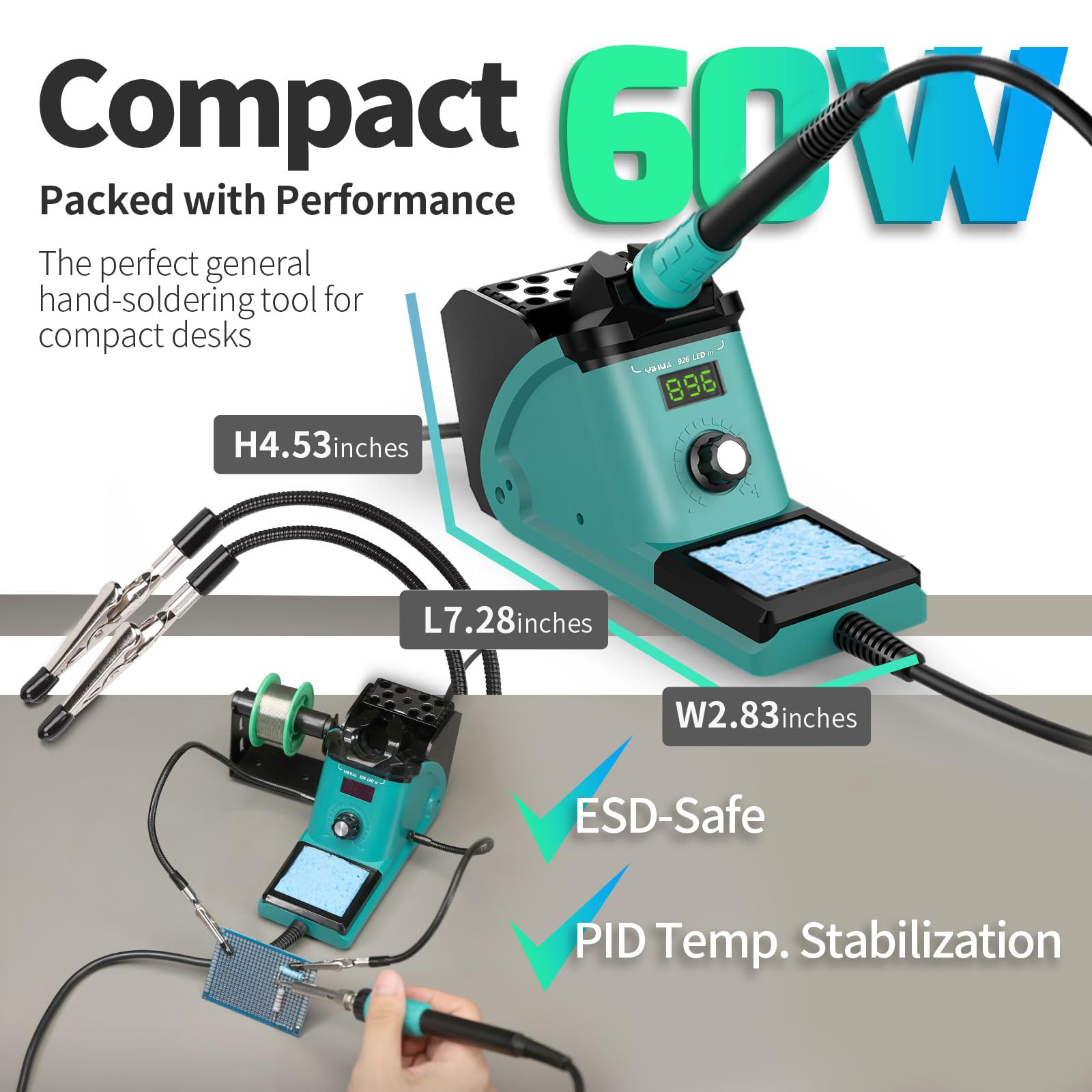 YIHUA 926 III solder dispenser for fast wire access
