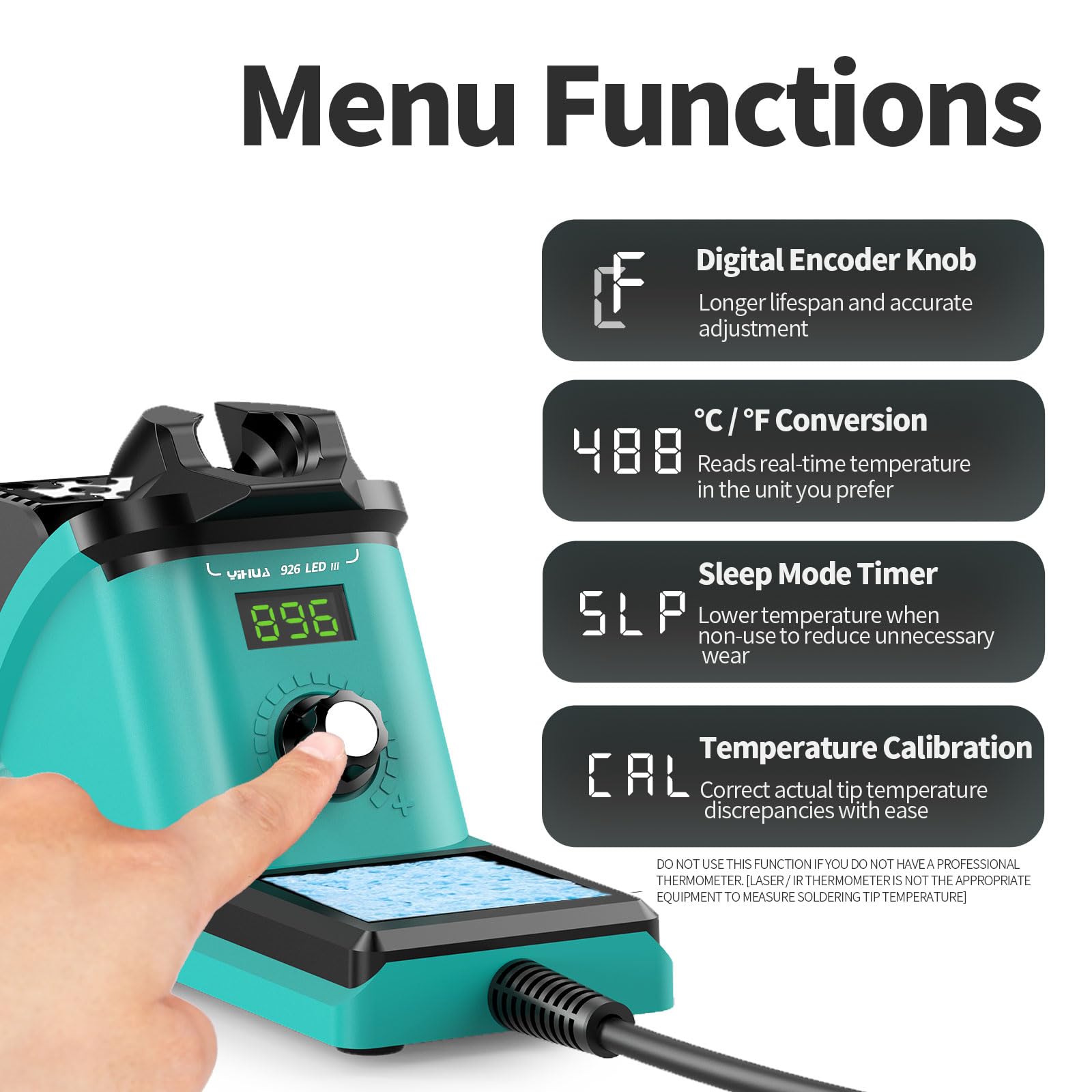 YIHUA 926 III tips set with 5 interchangeable soldering tips
