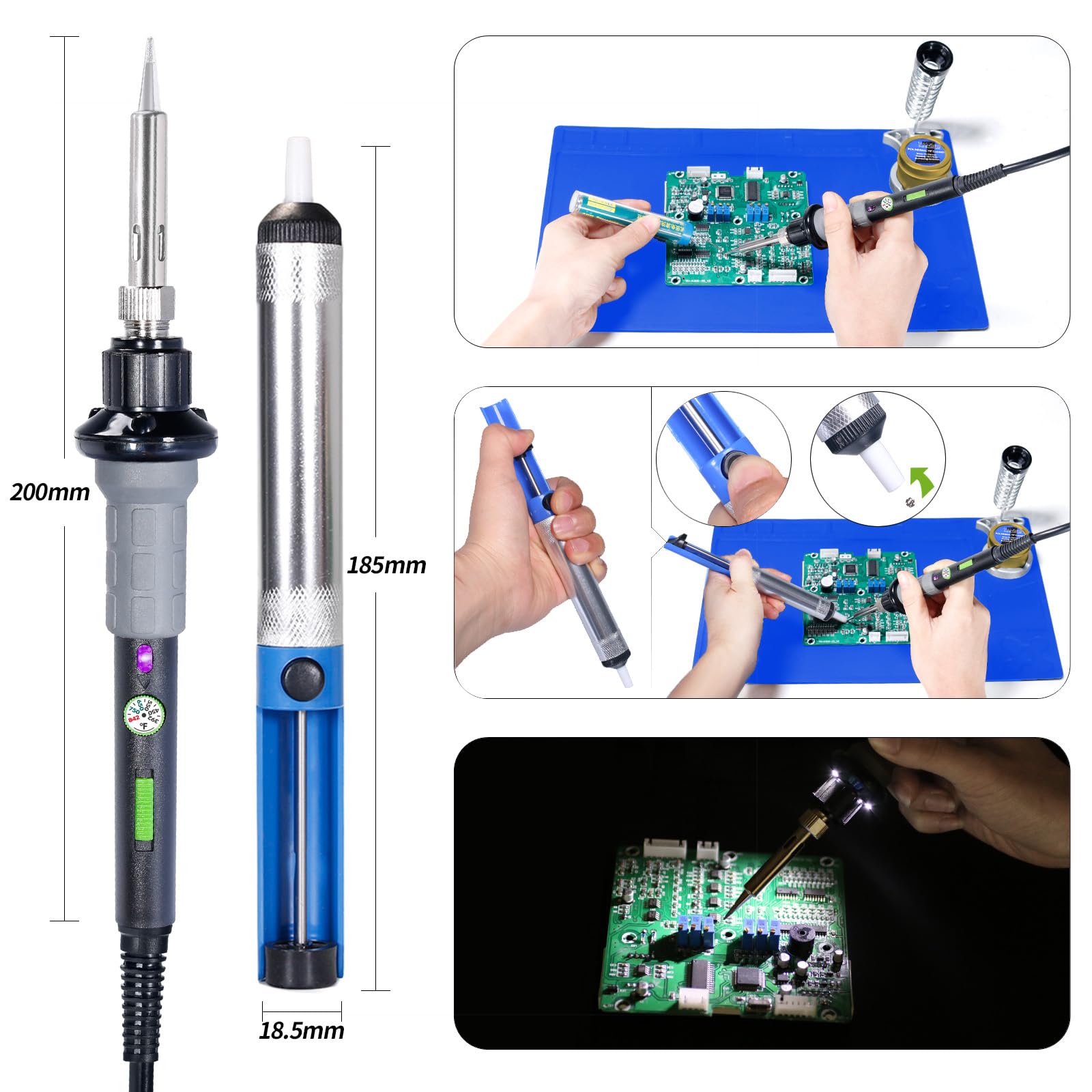 YIHUA 947-V desoldering pump for efficient solder removal