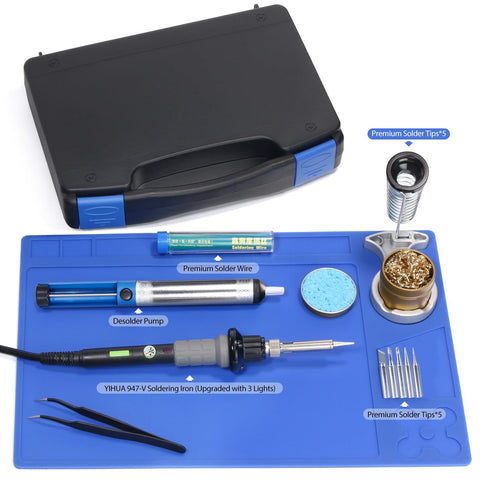 YIHUA 947-V soldering iron with temperature control for steady heat