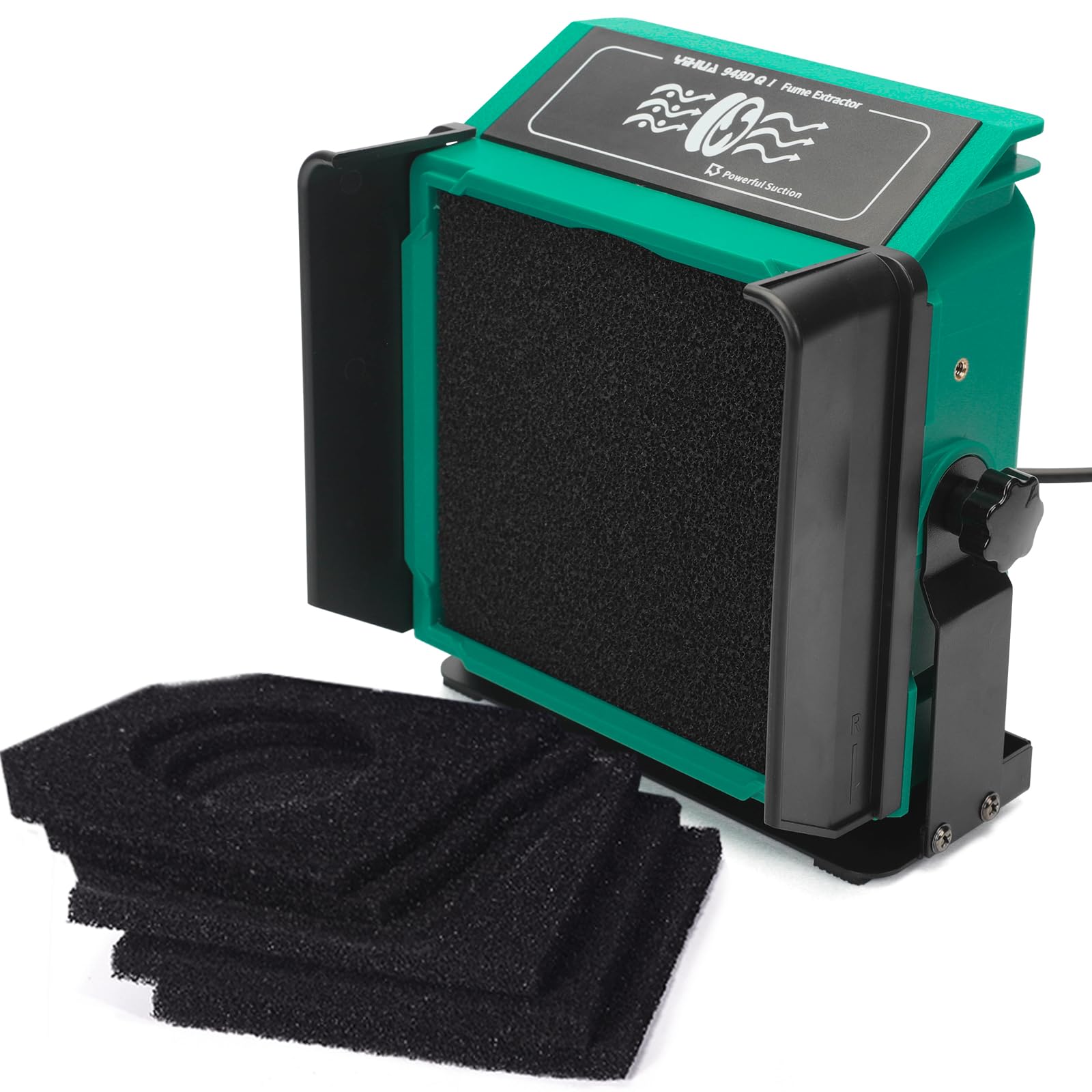 YIHUA 948DQ-I front filtration adsorbers capture fumes at the source.
