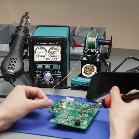 YIHUA 995D+ EVO automatic shutdown enhances safety during idle periods.