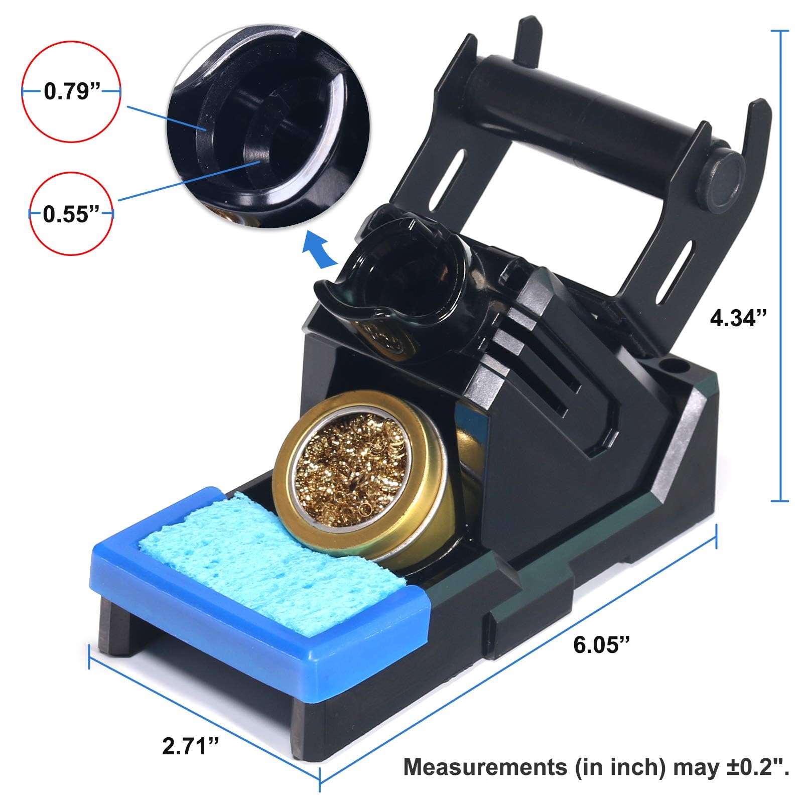 YIHUA X-2 Evolution all-in-one unit stores iron, tips, and spools