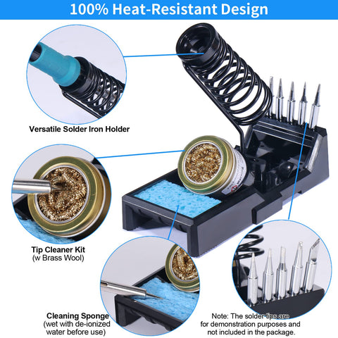 YIHUA X-4 brass wool cleaning kit for quick, residue-free tip maintenance.