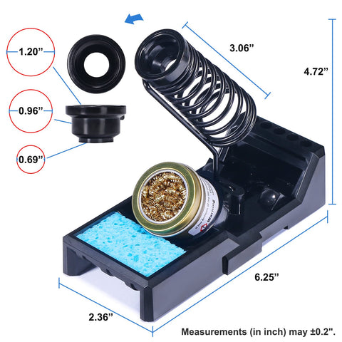 YIHUA X-4 base stability ensures steady work during long soldering sessions.