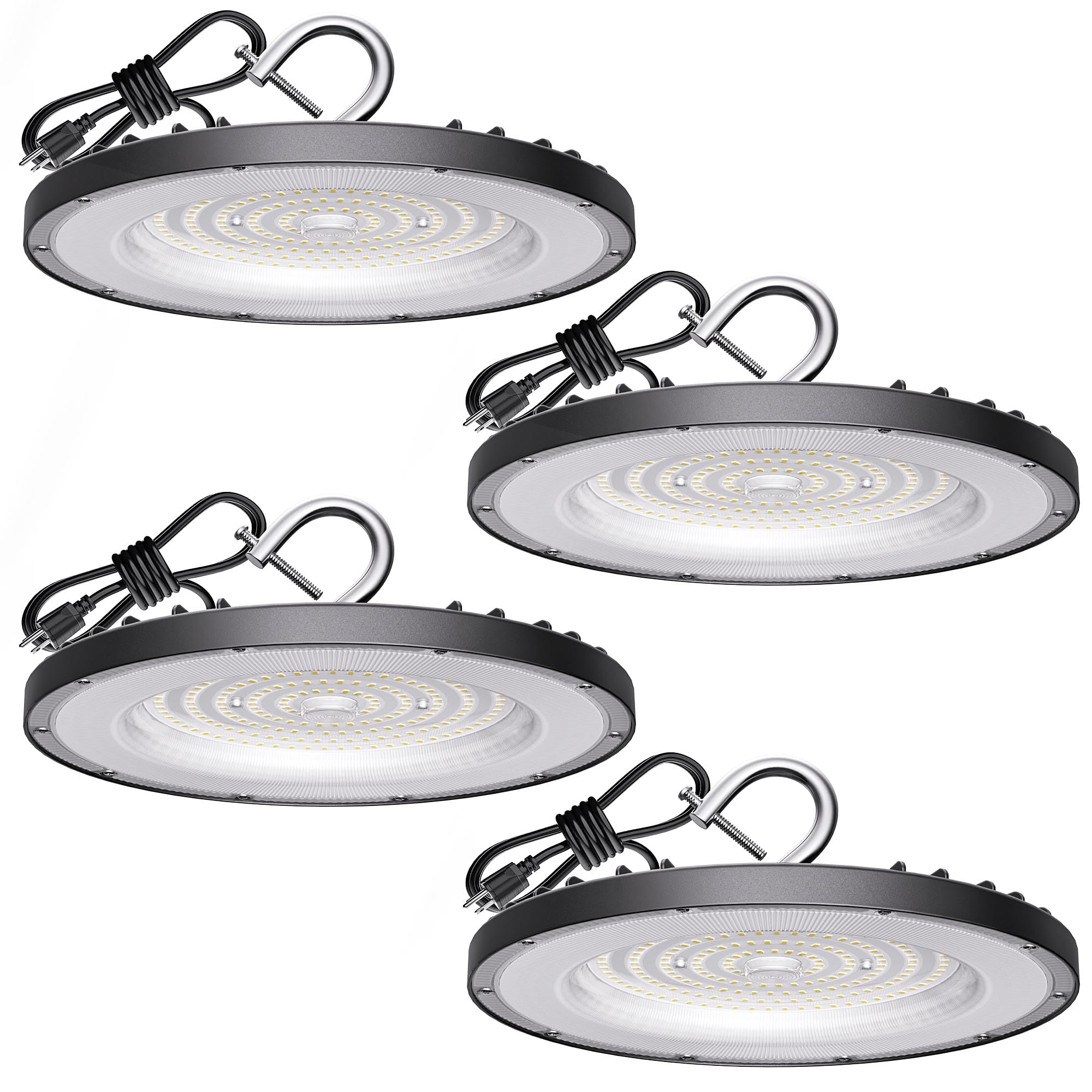Yihuven UFO LED High Bay 150W for bright warehouse illumination and visibility