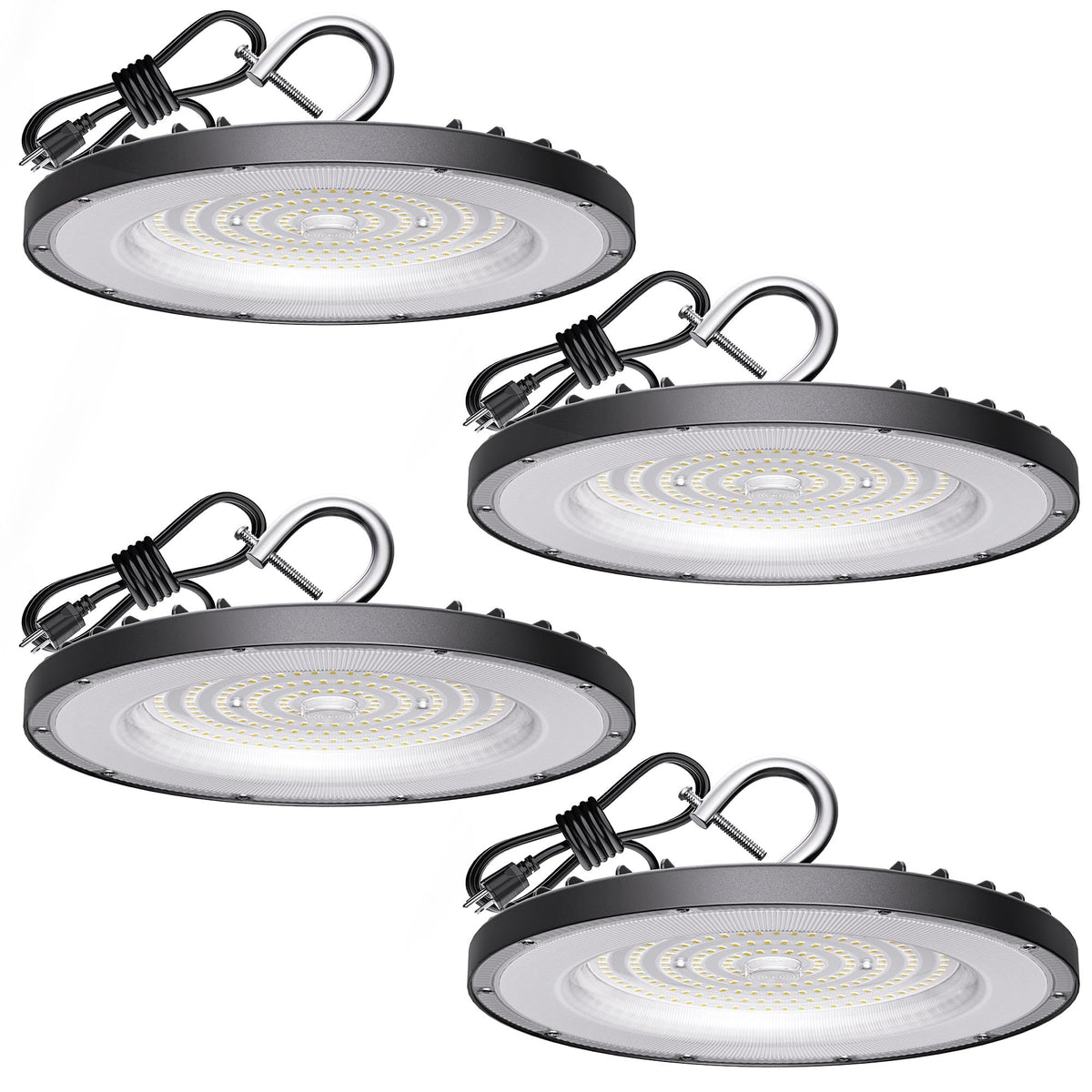Yihuven UFO LED High Bay 150W for bright warehouse illumination and visibility