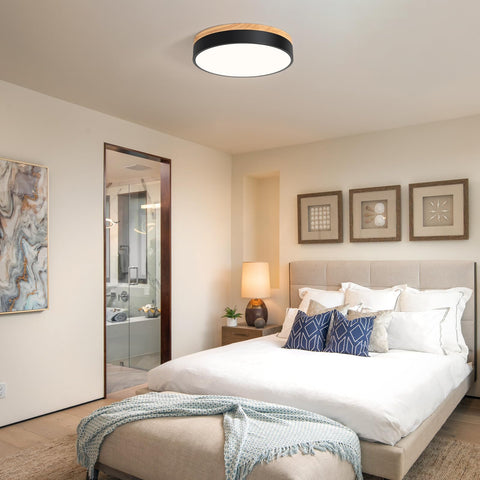 Yiisem built-in LED wood shade delivers long-lasting illumination