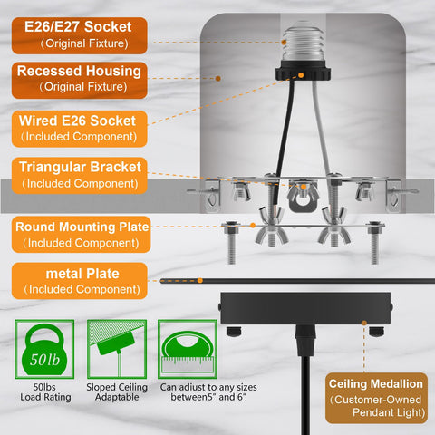YIIZON ceiling fan compatibility allows safe, versatile updates.