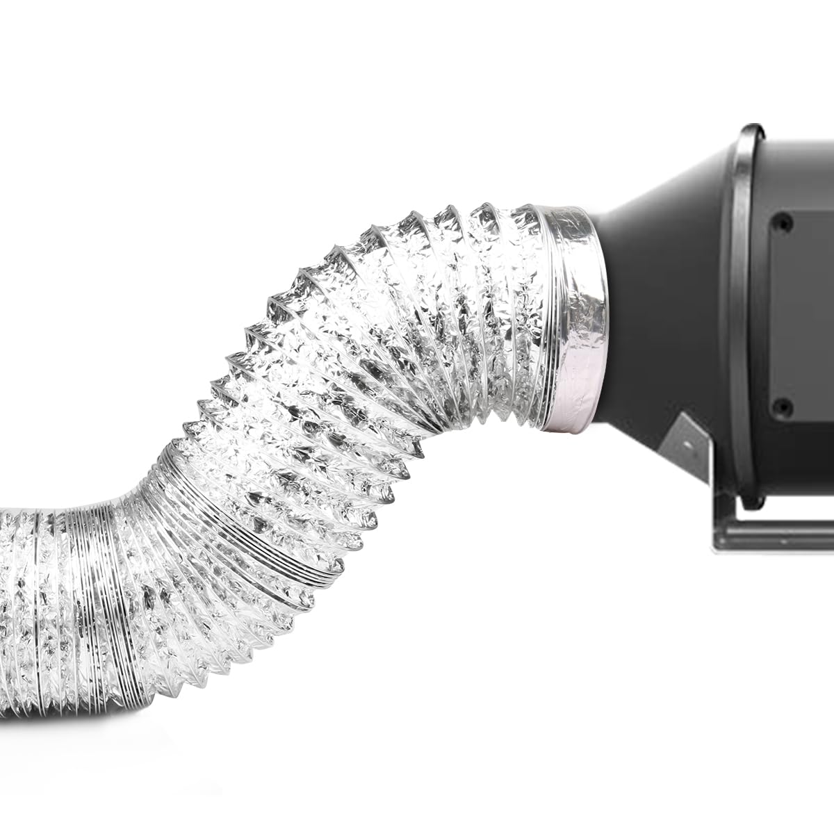 YIJUHOU flexible vent installation supports quick setup in kitchens and grow rooms