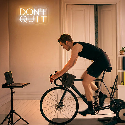 YIKBIK Don't Quit neon wall decor suits home bar or man cave spaces