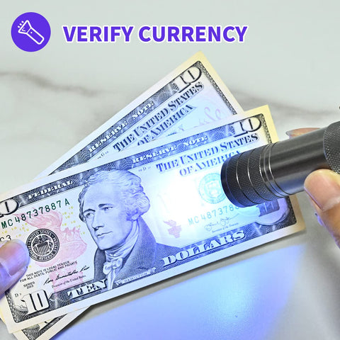Yikosam color options for personalized UV flashlight use