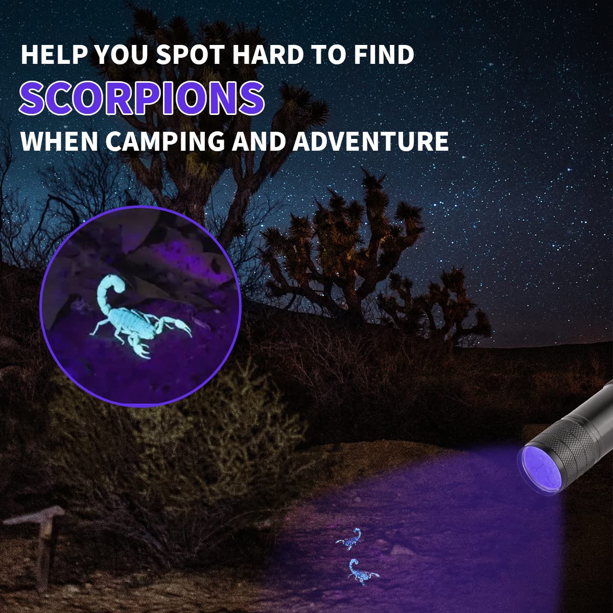 Yikosam portable pocket UV torch for on the go checks