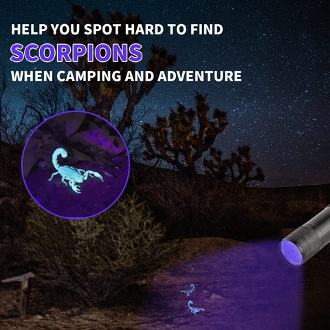 Yikosam portable pocket UV torch for on the go checks