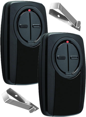 YIKQIDIS 380UT remote front view with universal compatibility for major openers