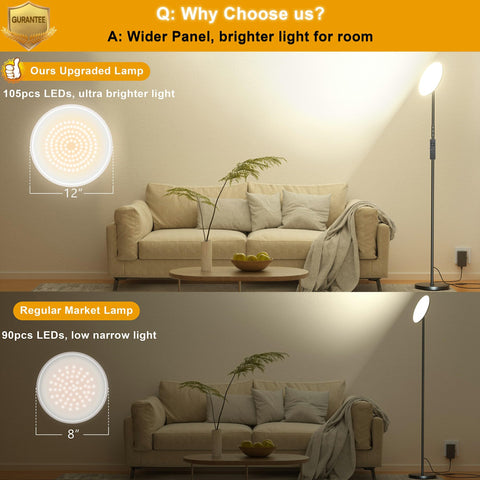 Yikuneng remote control for quick brightness and color temperature adjustments.
