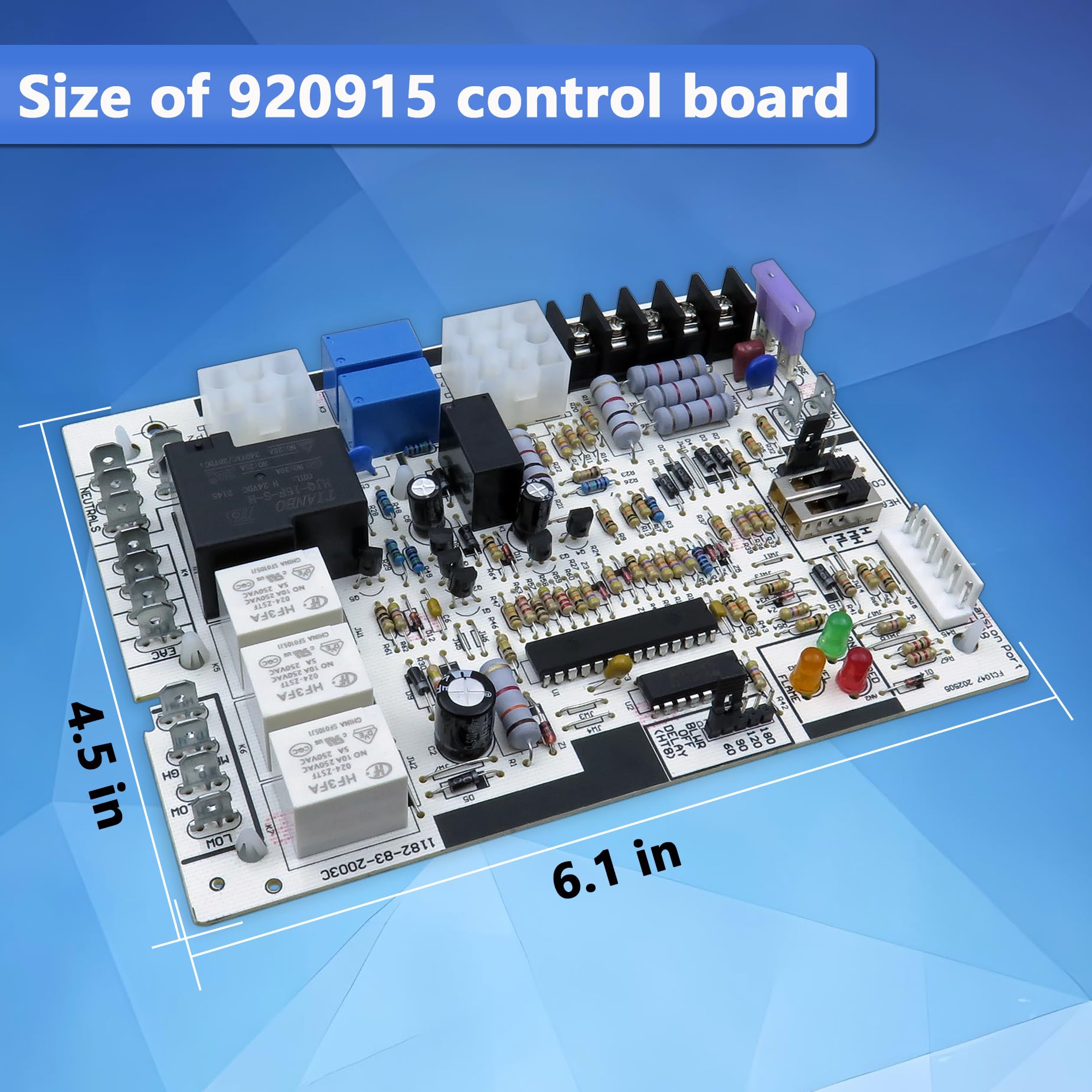 YILISAWIN 920915 construction-quality with heat-resistant materials for long furnace life.