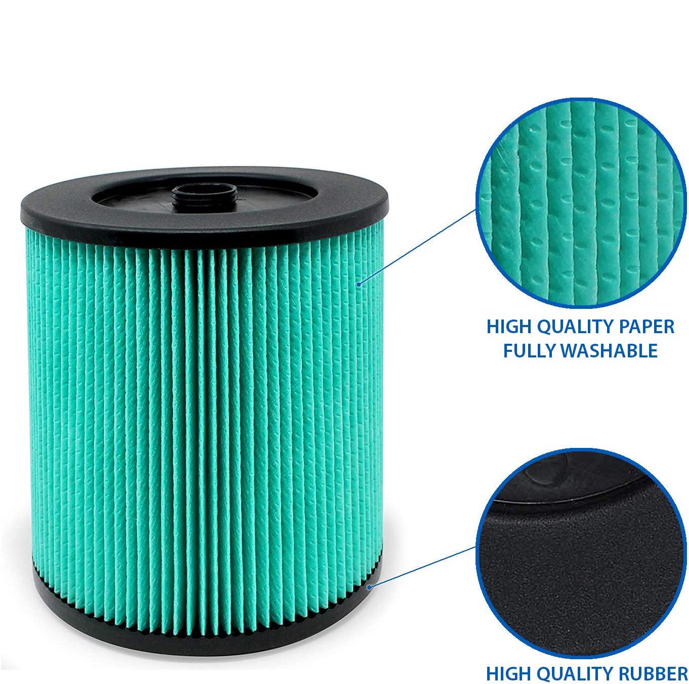 Yinage 17912 filter showing integrated cap for easy installation.