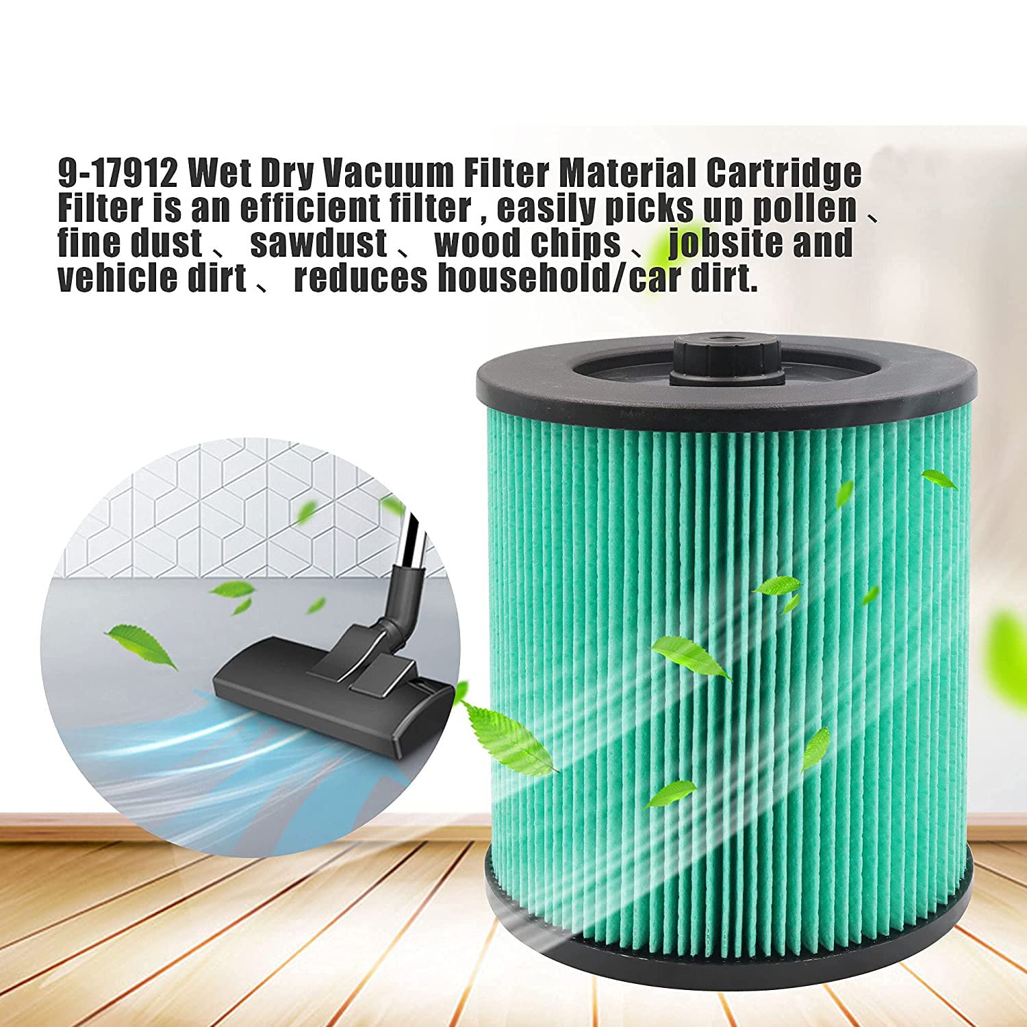 Yinage wide compatibility fits 6-32 gallon vacuums.