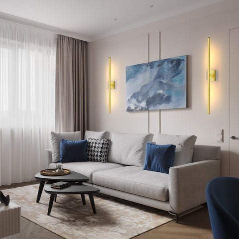 YINDUZ modern gold design complements bedrooms and living areas.