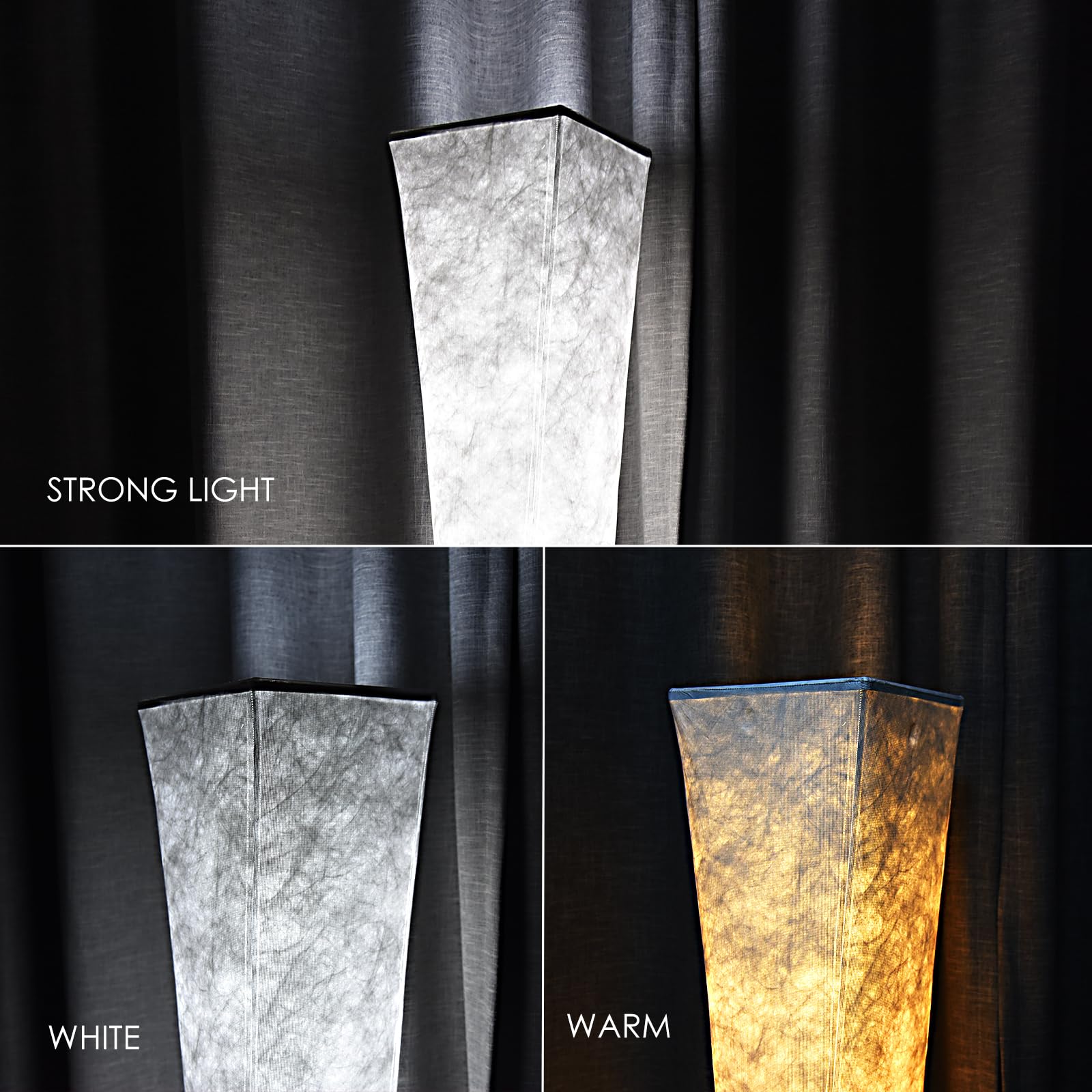 yinghuochong floor lamp demonstrates music sync that pulses with your soundtrack.