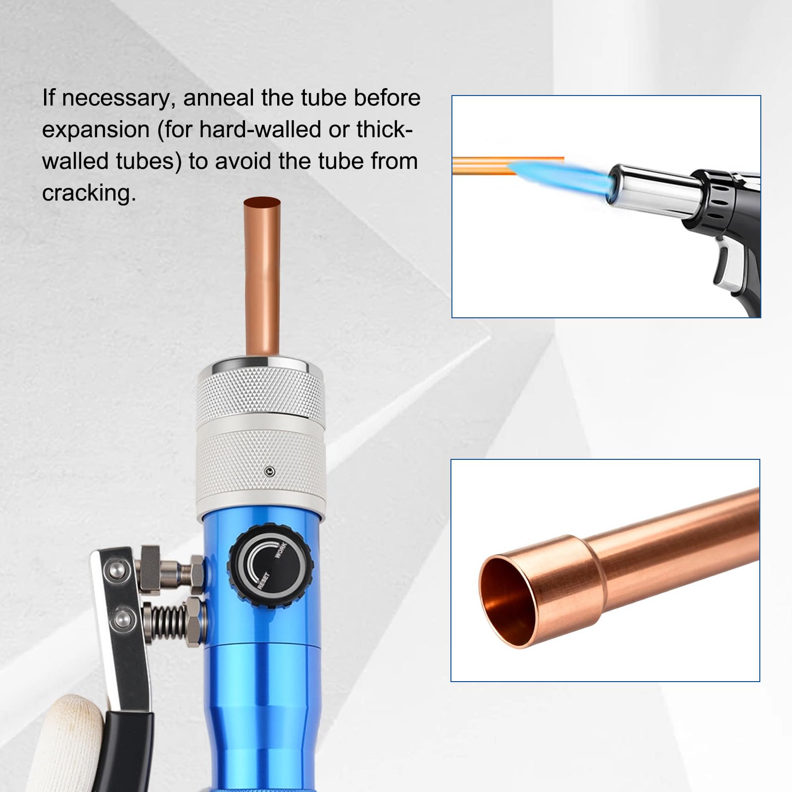 YINGKESI ergonomic handle design reduces hand fatigue during use.