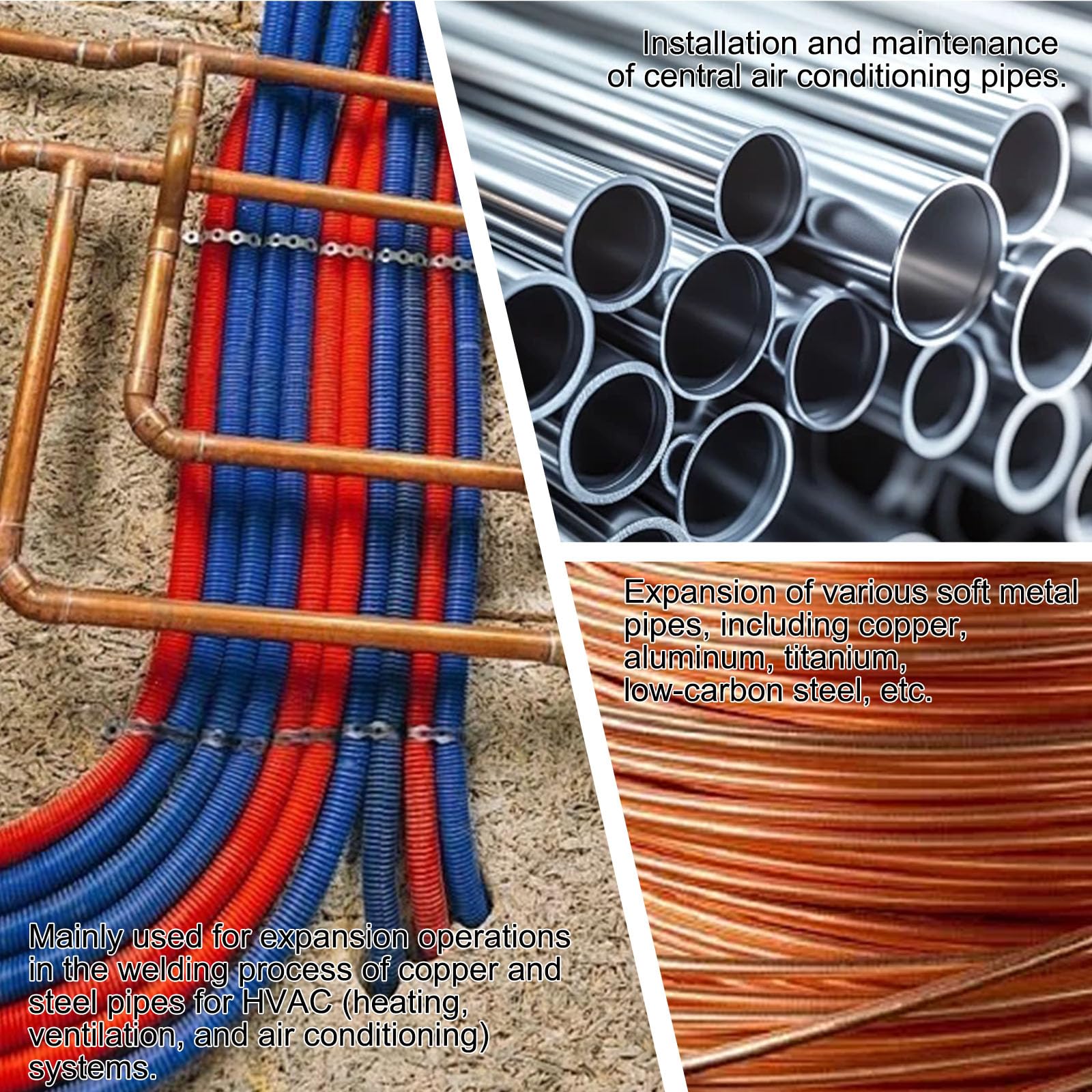 YINGKESI broad compatibility with soft metals like copper and aluminum.