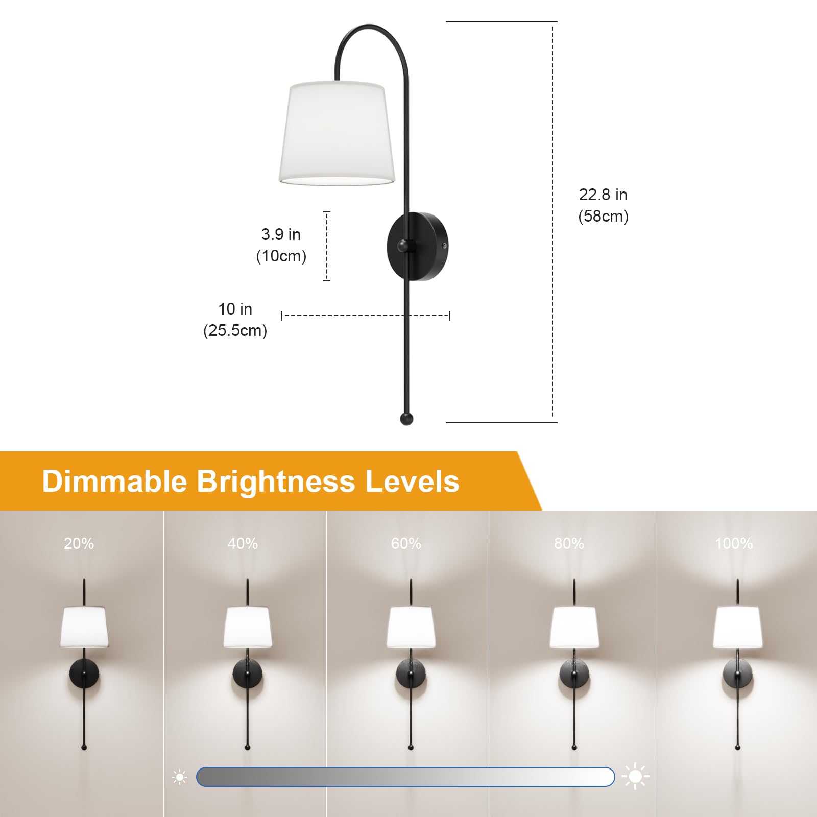 Yinglap remote control adjusts brightness color temperature and RGB modes from a distance.