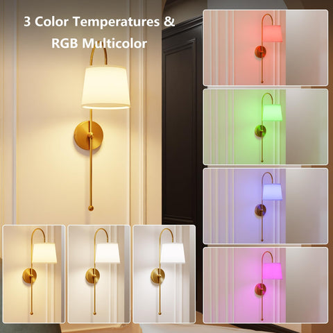 Yinglap remote control highlights effortless dimming and color changes from across the room.