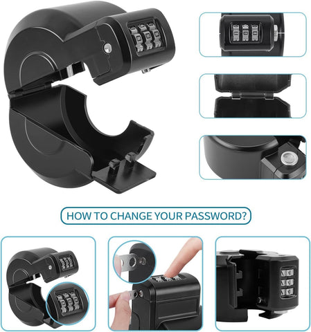 yingranlock easy-no-tools installation on standard round knobs