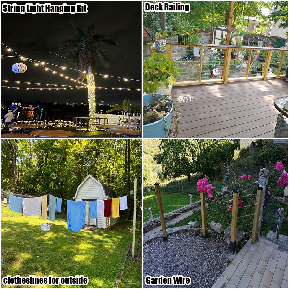 YingYa BIS outdoor light hanging kit with dependable cable support for décor.
