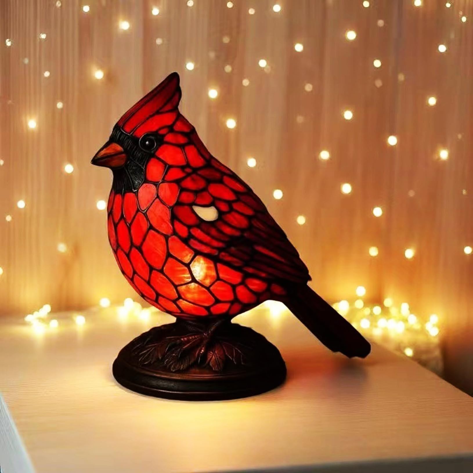 Yinhamnl Christmas decor lamp brings seasonal warmth to surfaces.