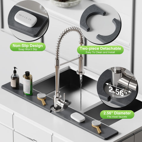 Yinoos 0.35 inch thickness balances durability and flexibility.