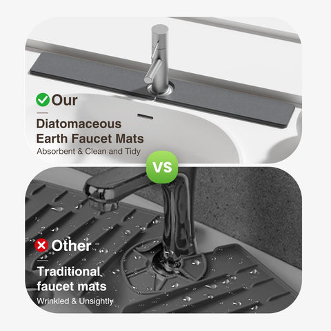 Yinoos minimalist dark gray design complements any kitchen.