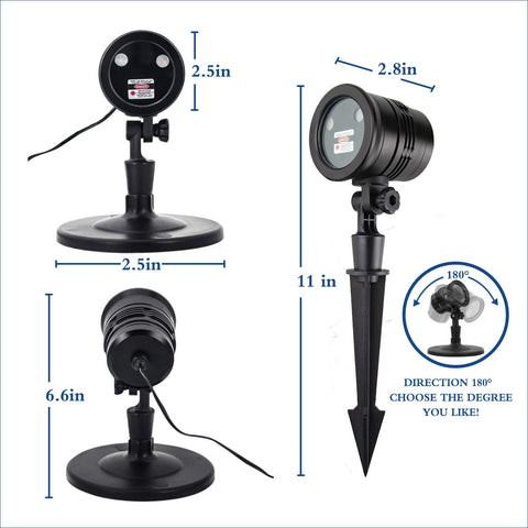 YINUO LIGHT IP65 weatherproof housing handles rain and snow