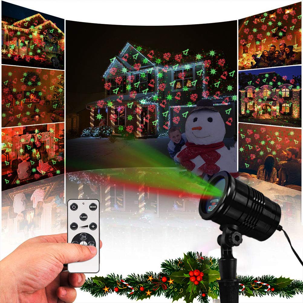YINUO LIGHT Santa Claus pattern adds playful holiday charm