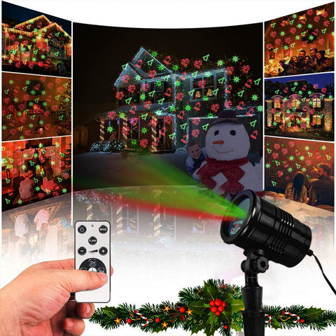 YINUO LIGHT Santa Claus pattern adds playful holiday charm