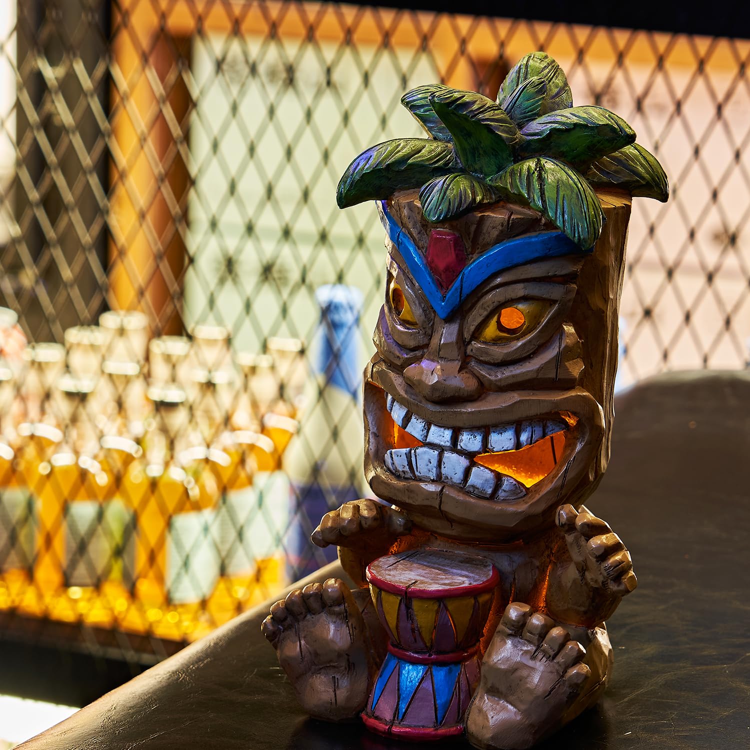 Yiosax tiki statue makes a thoughtful yard gift for garden lovers