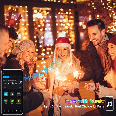 YIQU warm white plus Christmas colors offer versatile seasonal ambiance