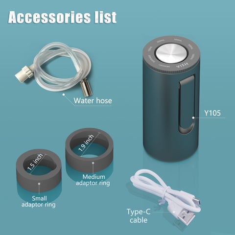 YISH portable and compact design ideal for travel, camping, and office