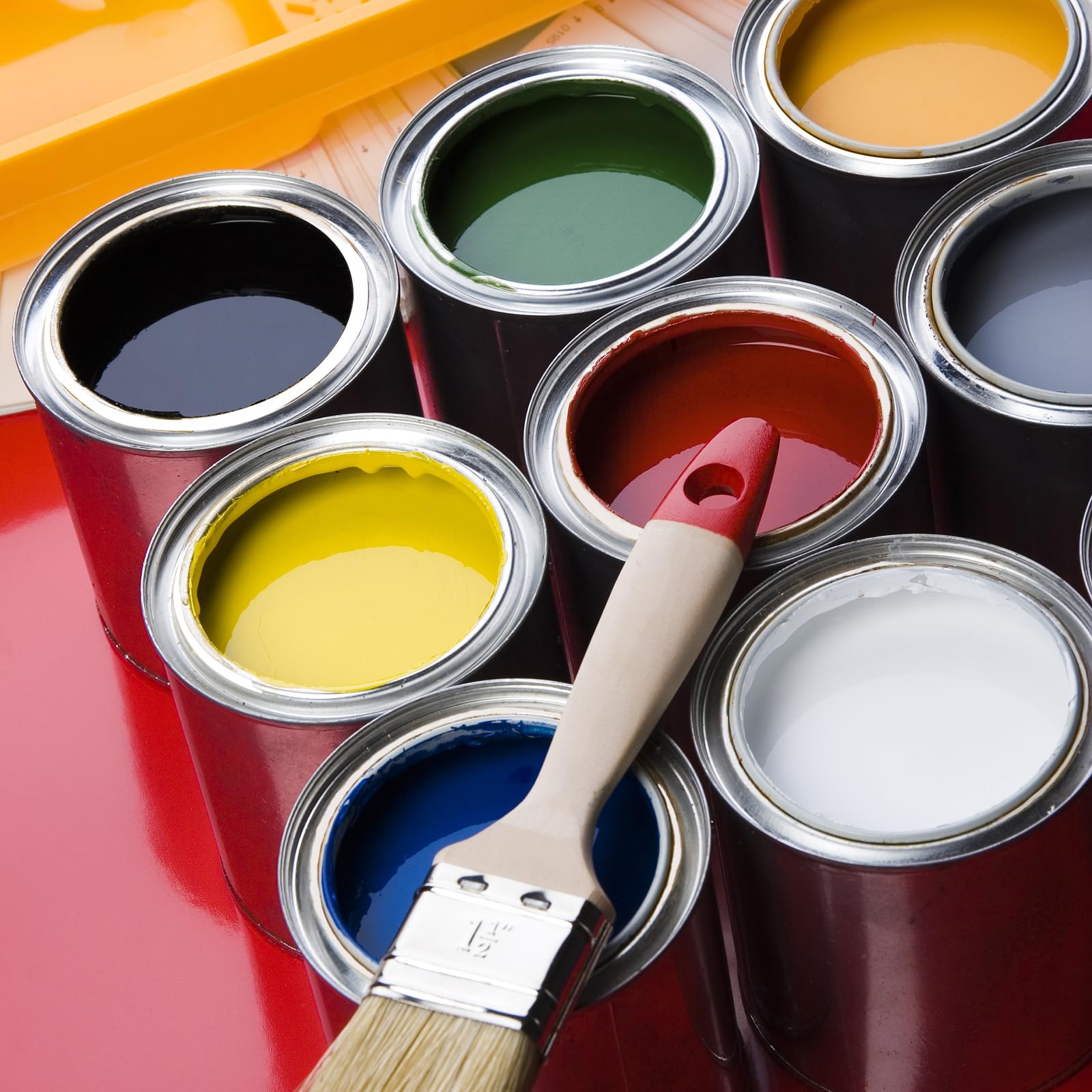 YISHELFS various uses for 1-quart paint cans in crafts and projects